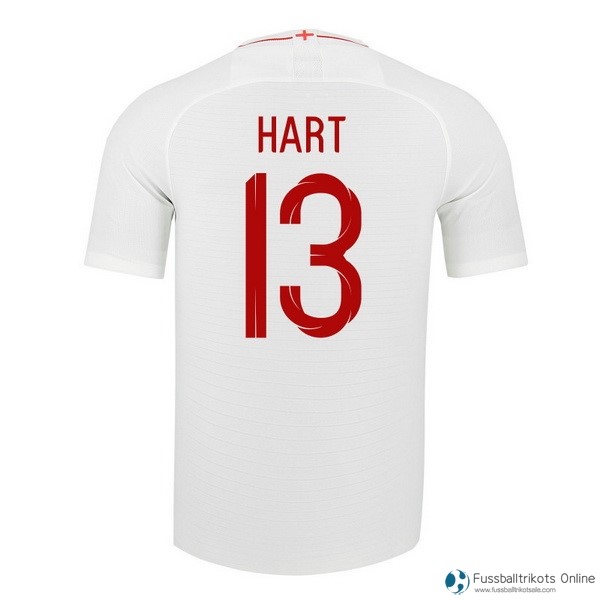 England Trikot Heim Hart 13 2018 Weiß Fussballtrikots Günstig